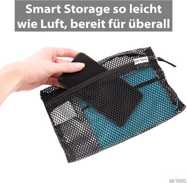 Органайзери для валізи OW-Travel: 2 середні + 2 великі. Набір для пакування речей, чорний. Кубики для подорожей, органайзери для одягу.