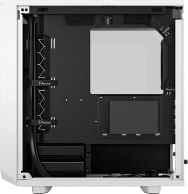 Корпус Fractal Design Meshify 2 Mini White TG Clear Tint - міні-корпус з прозорим склом