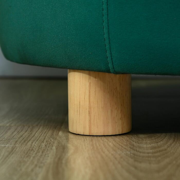 Диван для собак PawHut, зелений, знімний чохол, для малих собак до 4,5 кг