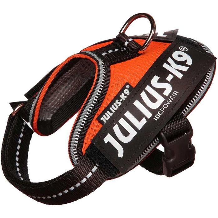 Шлейка для собак Julius-K9 IDC Powair, розмір M/0, помаранчевий, 2XL/3