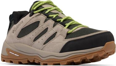 Чоловічі трекінгові черевики Columbia Redmond Iv Low Waterproof Mid Rise, 47 EU, Gravel Napa Green