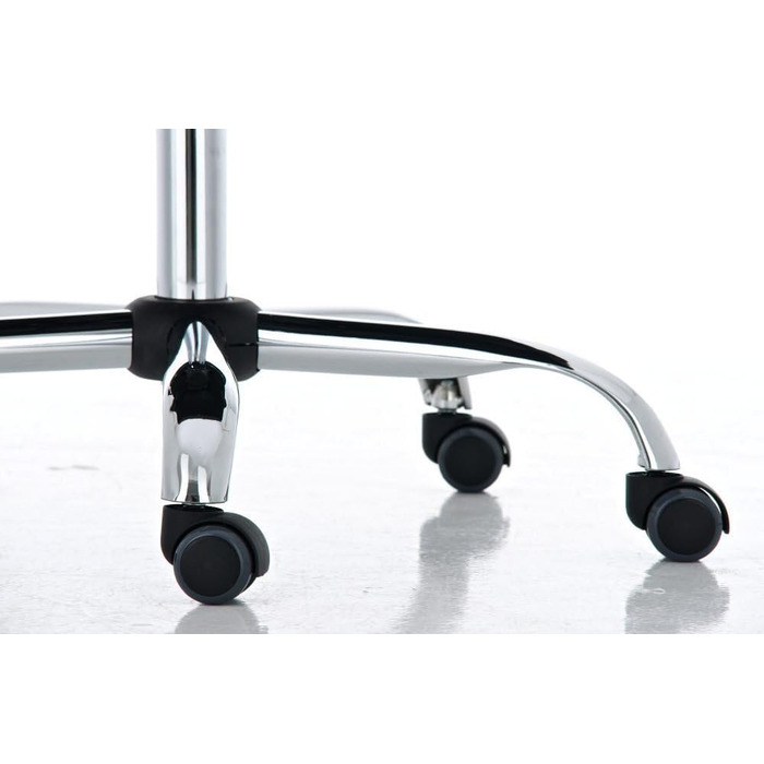 Офісний стілець La Silla Española Santander з підголівником, білий, поліестер, 52x55x118 см