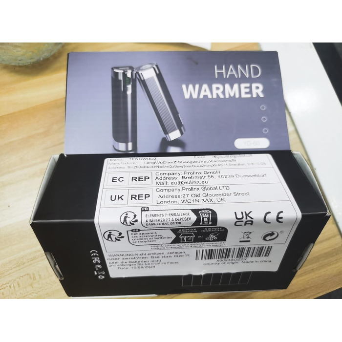 Електричний підігрівач для рук 2 шт., 10000mAh, портативний, 3 в 1, USB, з магнітом, 3 рівні нагріву, подарунок на зиму для жінок, чоловіків, сімей, кемпінгу, рожевий, універсальний розмір