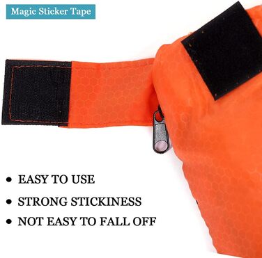 Сплячий мішок для дорослих та дітей – легкий, водонепроникний, зручний для весни, літа, осені – піший туризм, подорожі, кемпінг, темно-оранжевий