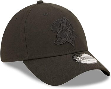 Кепка New Era 39Thirty Stretch Tampa Bay Buccaneers (S-M, Чорна) - Офіційна ліцензійна кепка NFL
