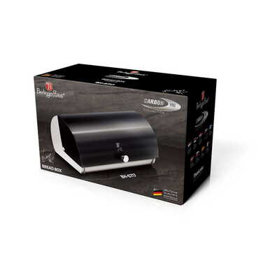 Цілісний хлібниця Berlinger Haus Carbon Pro, чорна сталь