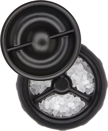 Соломолка OXO Good Grips Elegante з нержавіючої сталі, срібляста, регульований помел