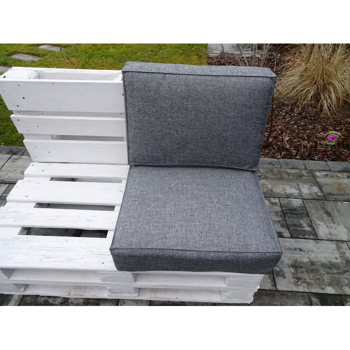 Подушка 60 x 60 x 15 см, синя