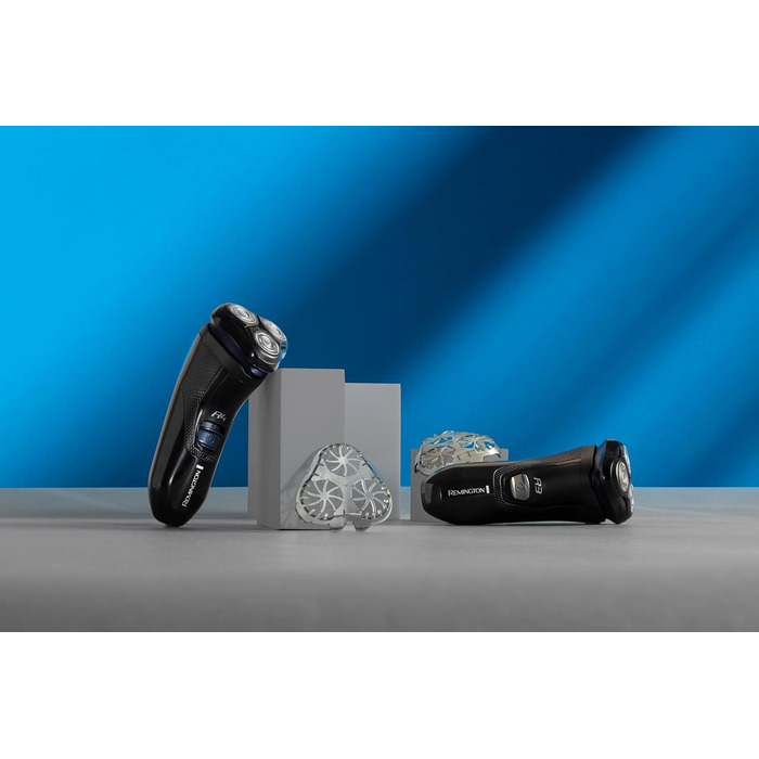 Електричний гоління для чоловіків Remington R4002 - ротаційний пристрій для гоління з тримером та насадкою для 3-денної щетини, червоний