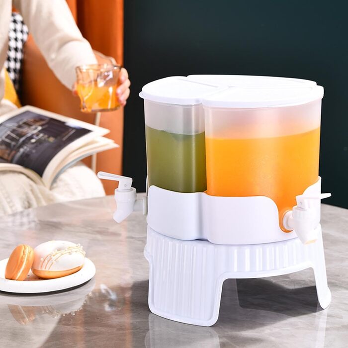 Refrigerator juice dispenser, refrigerator, drinks, liquid, beverage, container, leak-proof, juice, tea, water holder, pitcher for wine, lemonade, party, gatherings