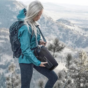 Водонепроникна сумка для камери S-ZONE для фотографів, сумісна з Nikon, Canon, Sony (темно-синій)