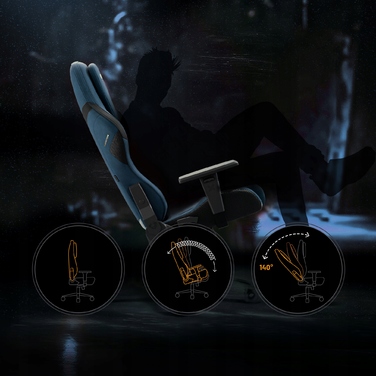 Ігрове крісло Diablo Chairs X.One Prime, тканина