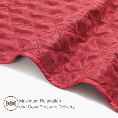 Bessport Camping Blanket, Picnic Blanket Sand-Resistant Camping Blanket, Warm Outdoor Picnic Blanket Fleece 200 x 145 cm - for Outdoor, Picnics, Camping, Travel, Patio, and Home Use (Red)