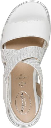 Босоніжки жіночі Tamaris Wide FIT 8-88600-44 білі, розмір 39 EU, широка колодка