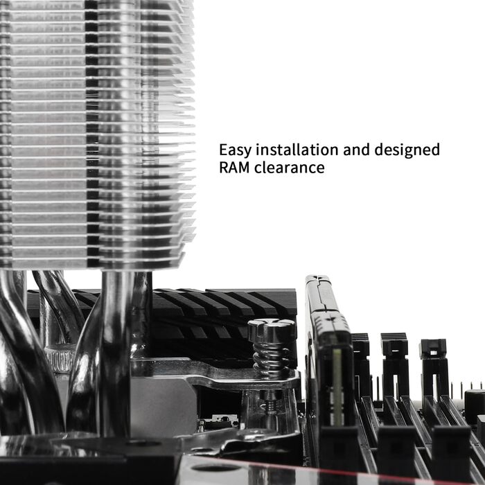 Thermalright Assassin X 120 SE - Кулер для CPU з 4 Heatpipes, тихий вентилятор TL-C12C PWM, сумісний з AM4/AM5/Intel LGA1150/1151/1200/1700/1851