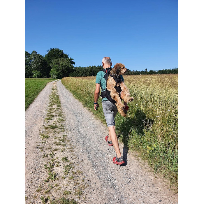 Преміум рюкзак для собак, переноска для собак 11-18 кг, система підтримки 4-х ременів