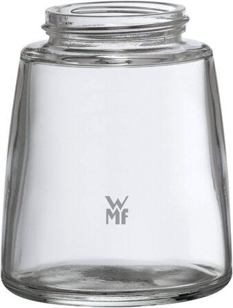Набір млинків для солі та перцю WMF De Luxe, 3 предмети, нержавіюча сталь Cromargan, матова, скло, керамічний механізм, наповнені, для солі, перцю, чилі