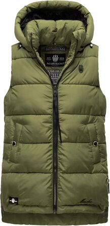 Жіноча степкова жилетка MARIKOO B898 M, оливковий колір (Dusty-Olive)