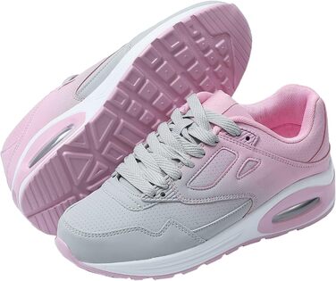 Жіночі кросівки JOMIX: спортивні, для бігу, антиковзаючі, дихаючі, для фітнесу, залу, вулиці. 41 EU, сірий, рожевий