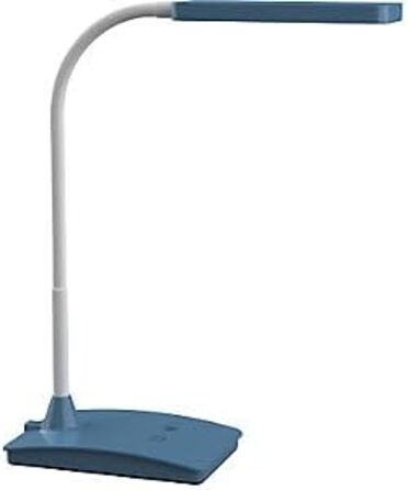 Стійлова лампа MAULpearly colour vario, LED, регулювання яскравості – потужне освітлення робочого місця, 3000-6500K, atlantic blue, 22W