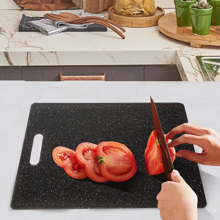 Набір з 3 дерев'яних обробних дощок ASelected для кухні: овочі, фрукти, м'ясо