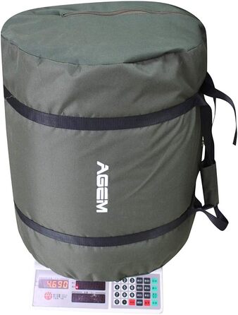 Сплячий мішок AGEM Winter для дорослих, 3-4 сезони, 225x100 см, 4-5 кг, для кемпінгу та риболовлі