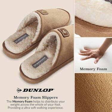 Чоловічі халапи Дуплон з антиковзкою підошвою та плюшевою підкладкою, 42 EU