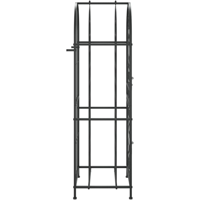 vidaXL Wine Rack 35 Bottles Metal Bottle Shelf Bottle Stand Wine Cabinet (45 x 36 x 120 cm)