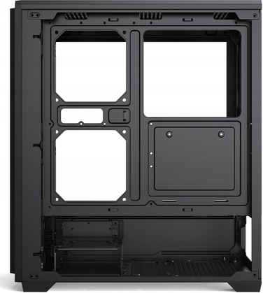 Великий комп'ютерний корпус ATX з USB 3.0, загартованим склом, сіткою (Mesh) та 3-ма RGB-вентиляторами