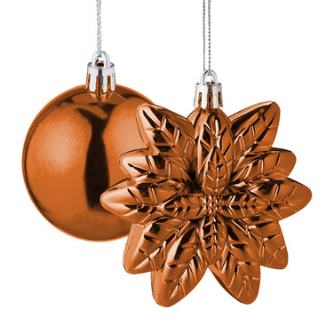 Relaxdays Set of 100 Christmas Baubles