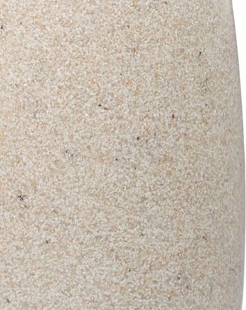 Дозатор для мила Relaxdays 300 мл, наповнюваний, для ванної/кухні, з нержавіючої сталі, пісок, полірезин