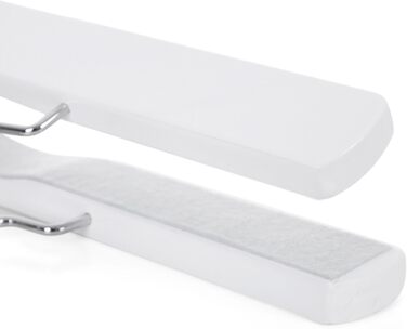 12 дерев'яних вішалок для штанів SONGMICS, вішалки для штанів, антиковзаючі, поворотні на 360 градусів, CRW007-12