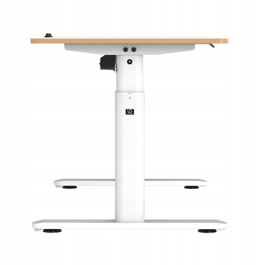 Дитячий стіл Ultradesk Pulsar з електричним регулюванням висоти, білий