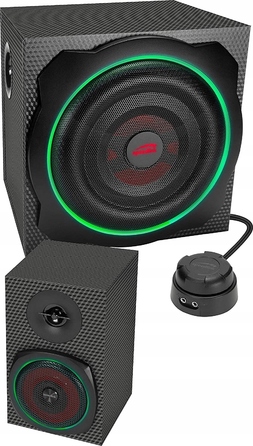 Акустична система 2.1 SpeedLink Gravity Carbon 60 Вт, чорна