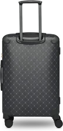 Набір валіз Lazarotti Palermo (S+M+L) | Чорний, 3 шт. | Валіза середнього розміру з TSA-замком та захистом кутів | 4 колеса