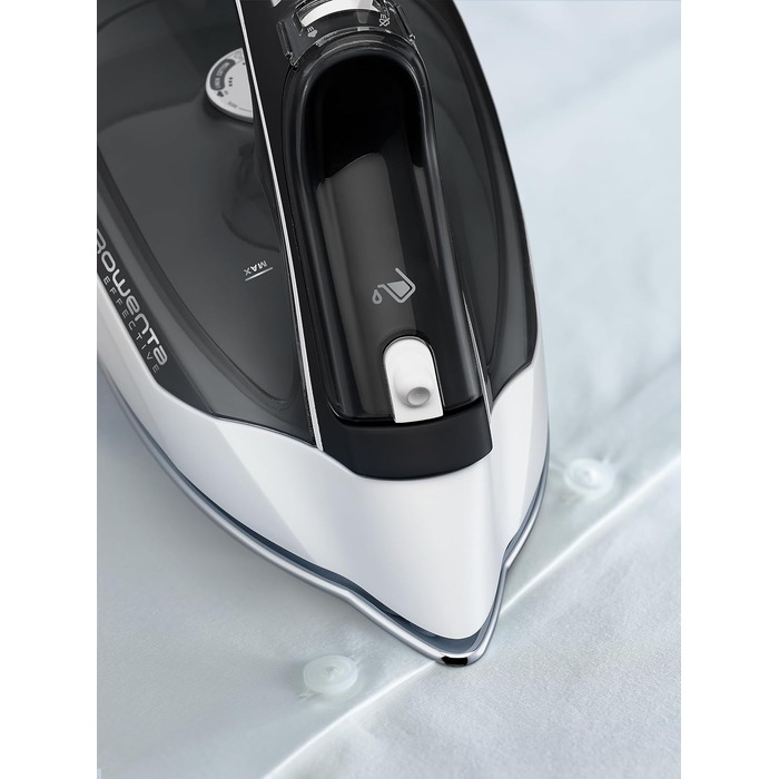 Праска Rowenta Effective DX1530 з парою: потужність 2000W, нержавіюча підошва, 30 г/хв постійна пара, 100 г/хв паровий удар