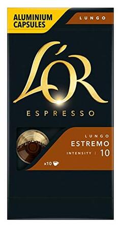 Кавові капсули L'OR для Nespresso, набір-асорті (Probierbox), 100 капсул (10 паків по 10 шт)