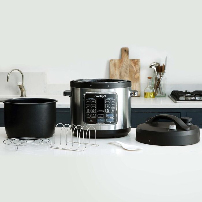 Мультиварка Crock-Pot Turbo Express: 14 функцій, 5.6 л, CSC062X
