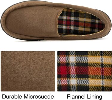 Чоловічі домашні тапочки RockDove Alexander з дихаючим фетровим підкладкою та неслизькою підошвою з піни EVA, 43 EU, Коричневий