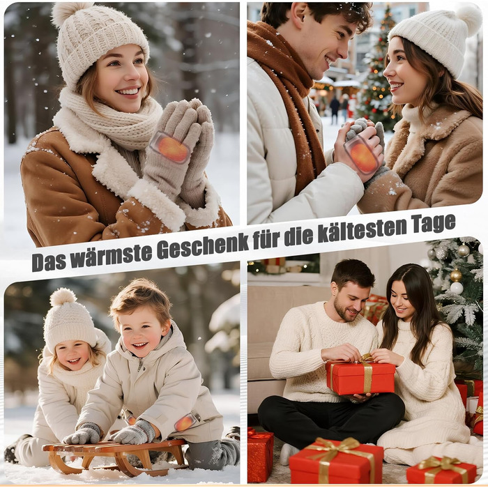 Електричний грілка для рук 2-в-1, 6000 mAh з магнітом, багаторазовий, 3 режими нагріву, USB-зарядка, компактний