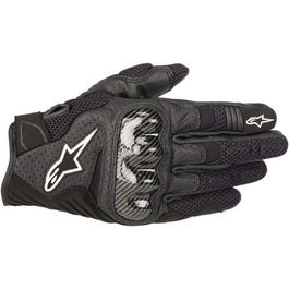 Мотоперчатки Alpinestars SMX-1 Air V2, чорні, розмір M
