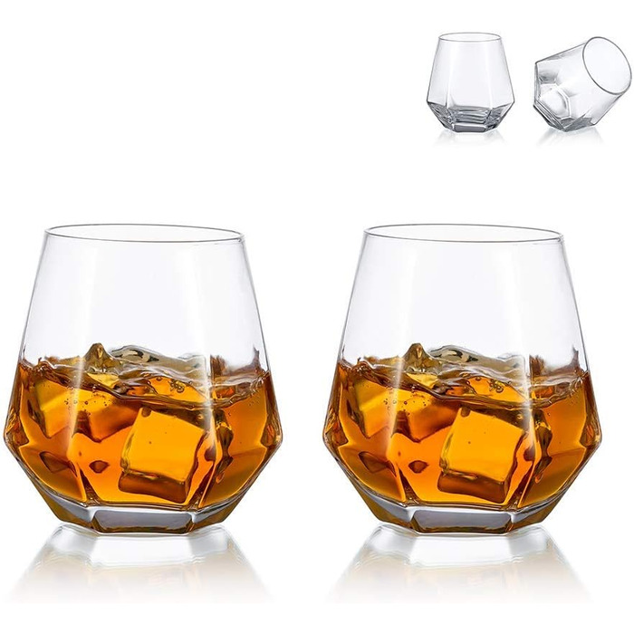 Glasseam Whiskey Glasses 2 pcs 300 ml clear