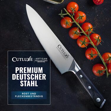 Набір кухонних ножів Cutluxe (5 предметів) із німецької сталі, професійний гострий набір ножів для кухні
