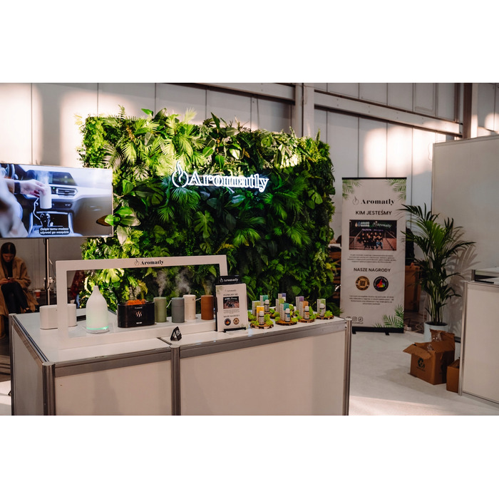 Ультразвуковий зволожувач повітря Aromatly Flame 2, білий, 20 мл/год