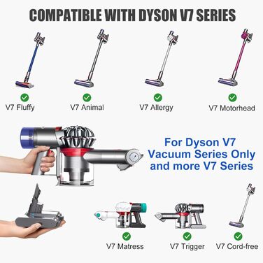 Акумулятор для пилососів Dyson DC62, DC58, DC59, DC61, DC72, DC74, SV03, SV05, SV06, SV07, SV09 (6000mAh, 2 фільтри, щітка)