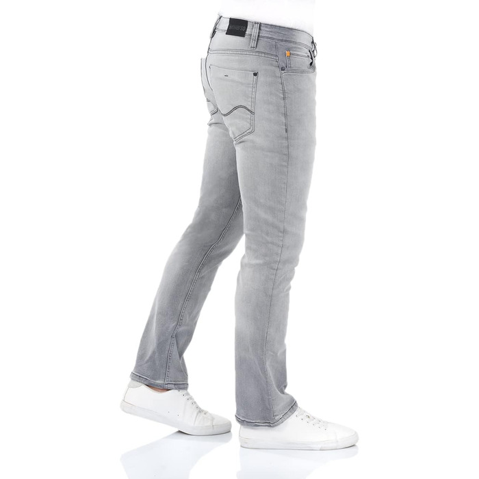Чоловічі джинси Riverso Falko Bootcut Stretch Denim (Сірий, 40W/34L)