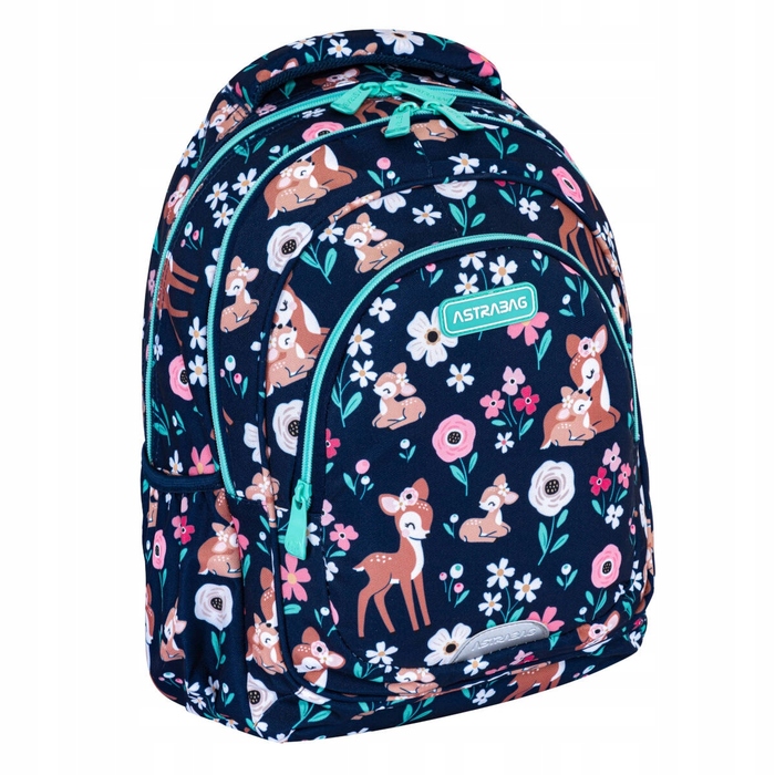 Багатофункціональний шкільний рюкзак AstraBag, синій, 20 л
