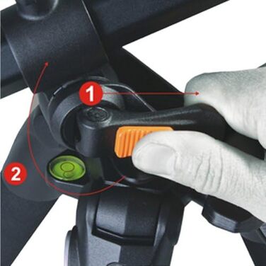 Штатив Vanguard Alta Pro 263AB 100 з кульковою головкою SBH-100 для Sony, Nikon, Canon DSLR, чорний (з пістолетним руків'ям GH-100)