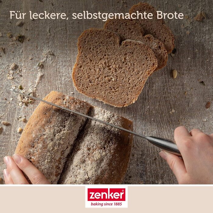 Форма для випікання хліба Zenker Dein Brot! емальована, 2 л, коричнева, термостійка до 400°C, 265x165x92 мм, підходить для посудомийної машини