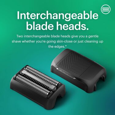 Електричний триммер MANSCAPED® The Chairman™ Plus: 2 змінні насадки, SkinSafe®-фільтр, USB-C зарядка, ніжний до шкіри